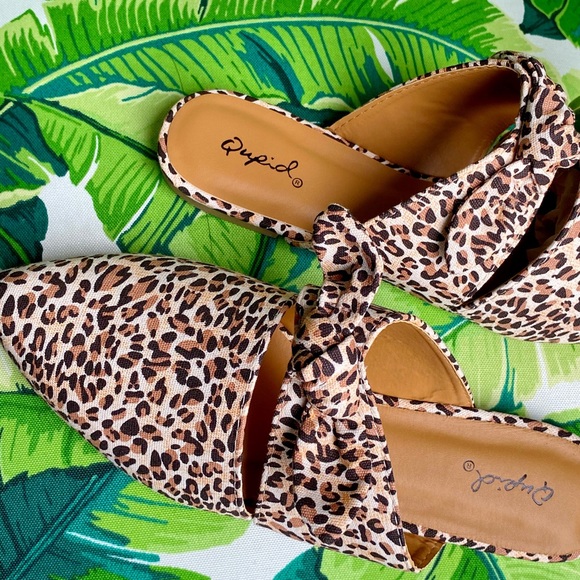 Shoes Leopard Print Loafer Mules Poshmark